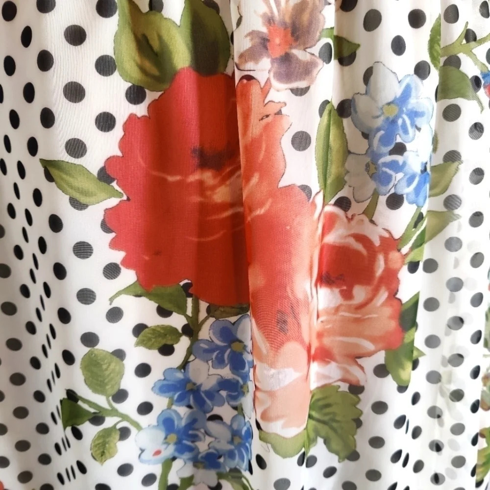 Pretty Floral Boho Dress EUC - Picture 11 of 13